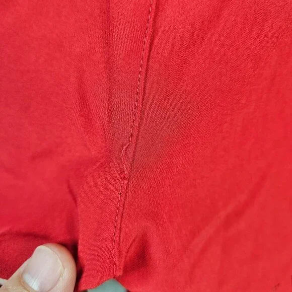 Yellow By Soulcycle Men's Black/Red Lined Pockets Workout short Size L - Picture 4 of 9